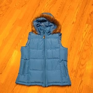 Maurices Women's Vest with removable hood.